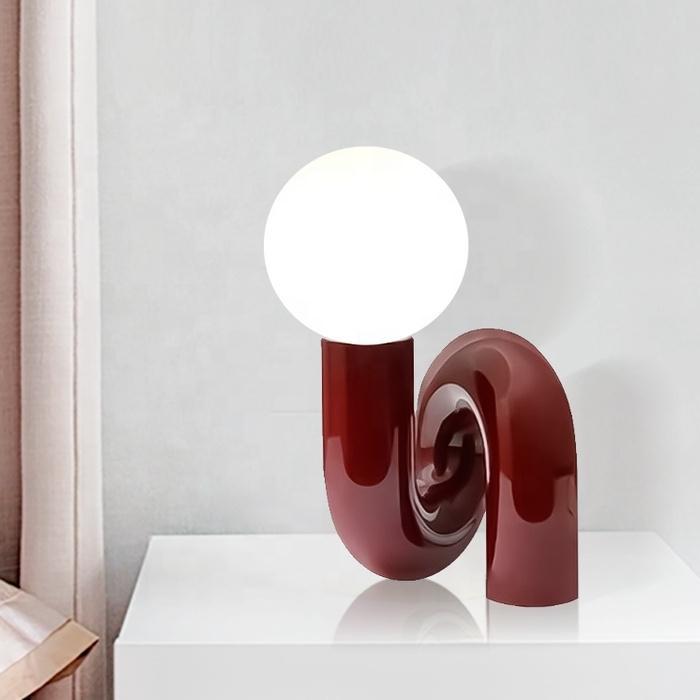 SculpturaLume: The Postmodern Vibrance LED Table Lamp