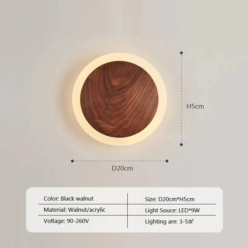LuminaSphere: Modern Minimalist LED Wall Sconce