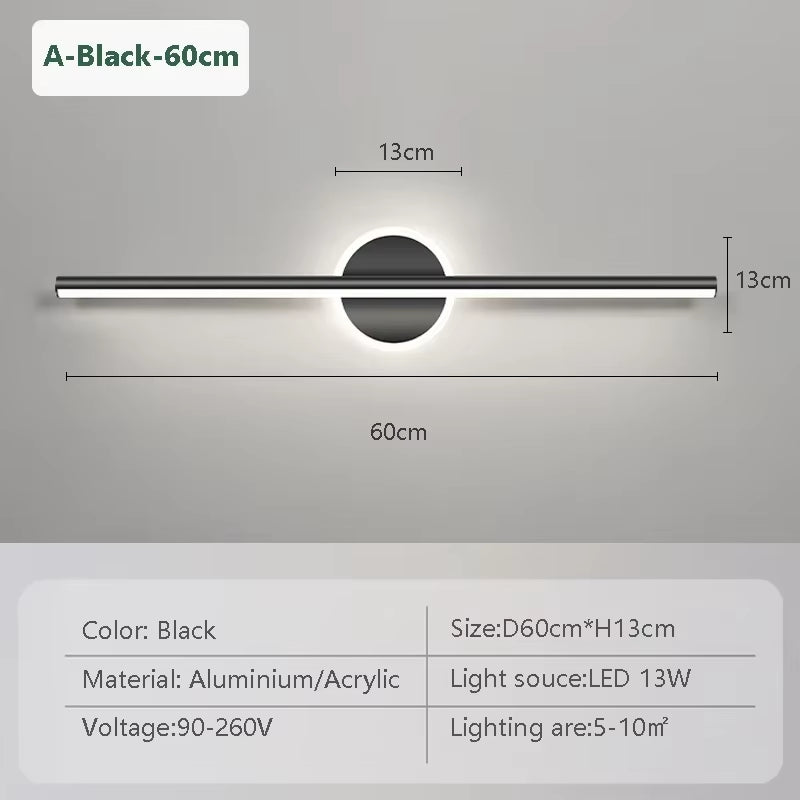 Modern • LED Wall Lamp • Mirror Light 