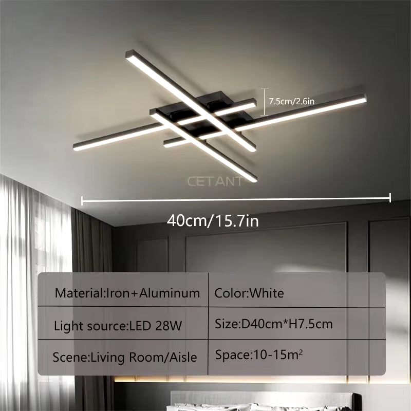 Modern • LED Ceiling Light • Minimalist 