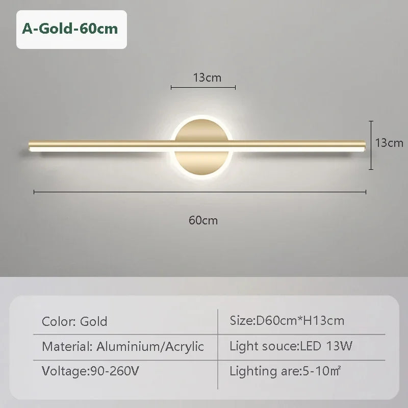 Modern • LED Wall Lamp • Mirror Light 