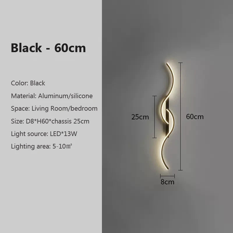 Modern • LED Wall Lamp • Minimalist Light 