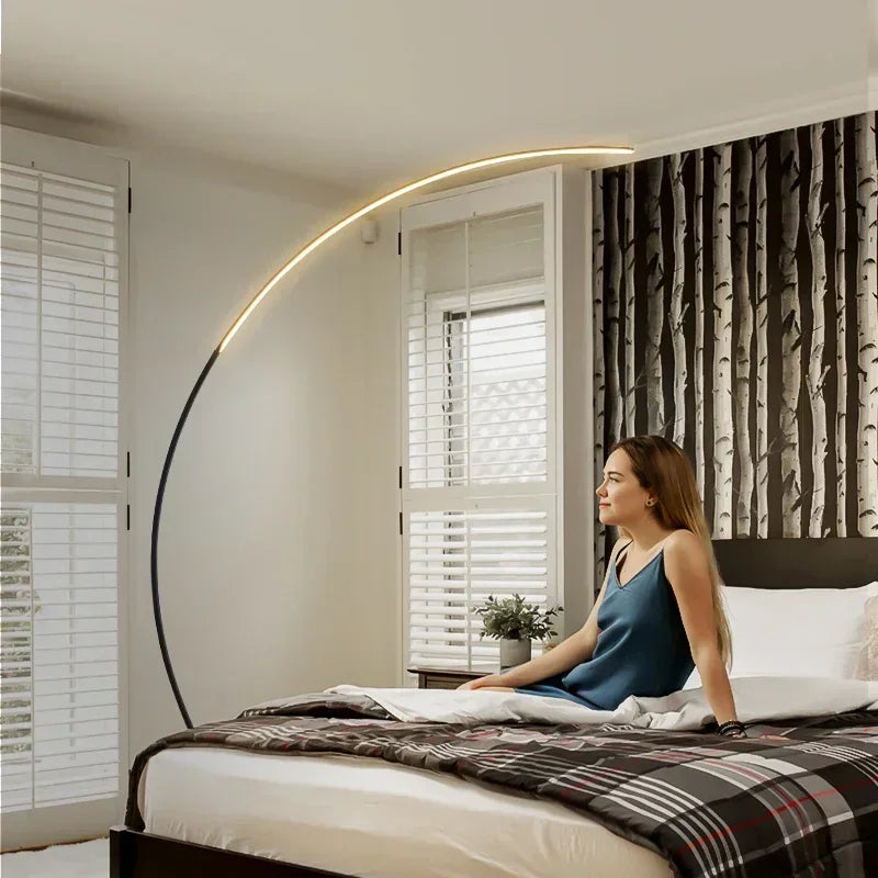 Nordic Light Arc • Floor Lamp