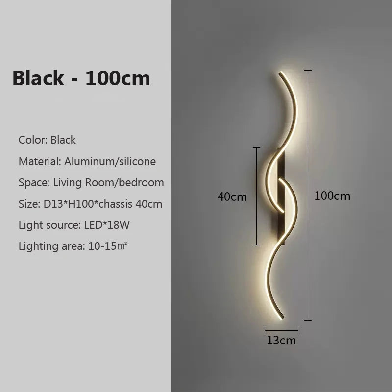 Modern • LED Wall Lamp • Minimalist Light 