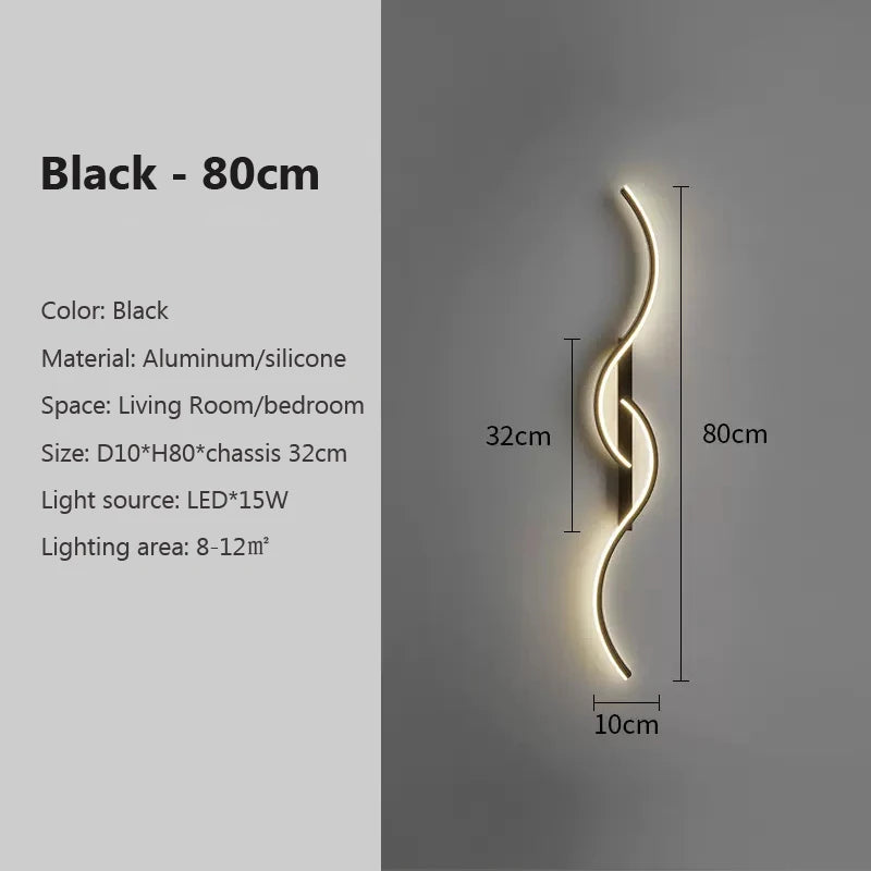 Modern • LED Wall Lamp • Minimalist Light 